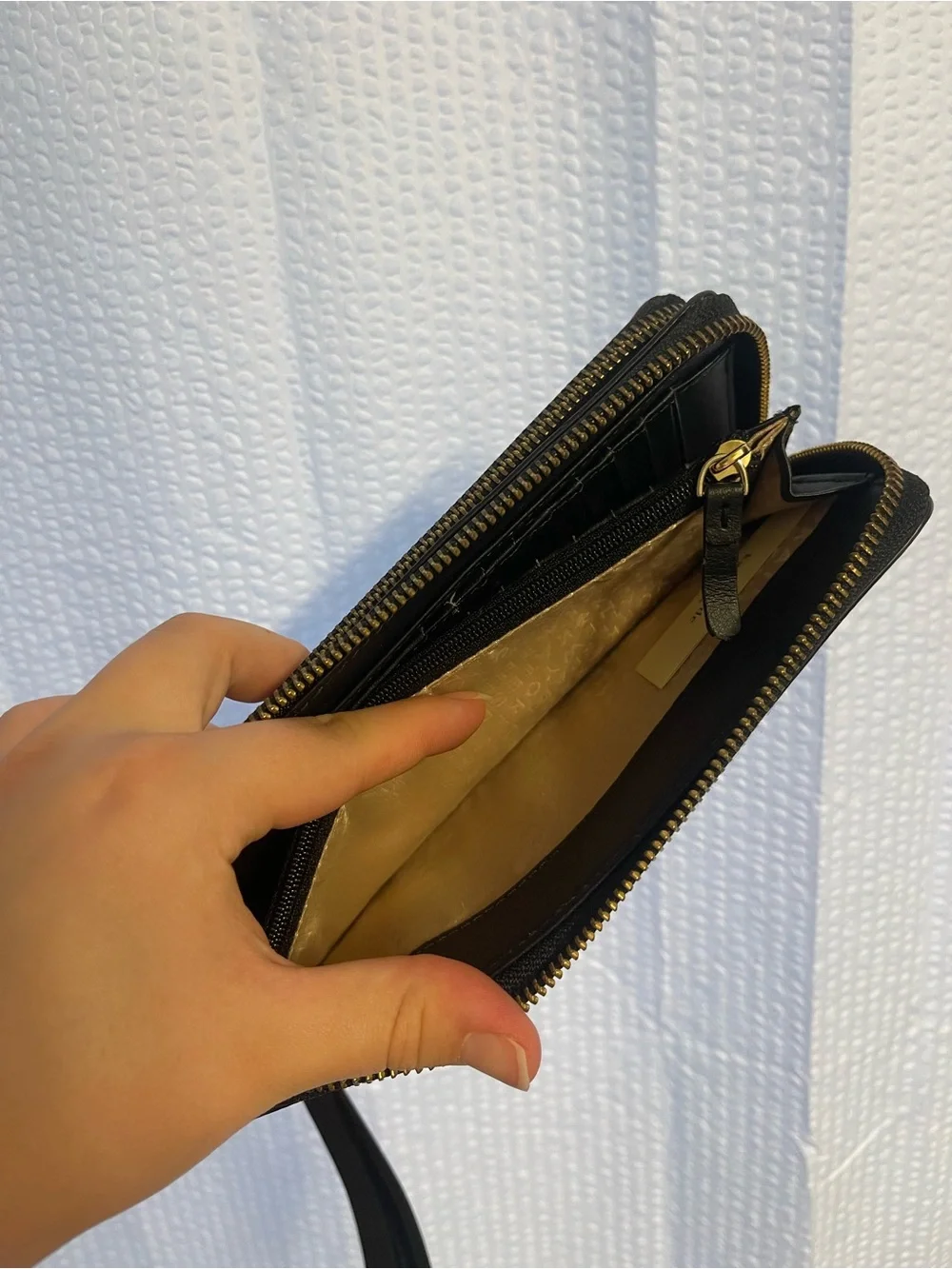 38. Large Kate Spade wallet wristlet.